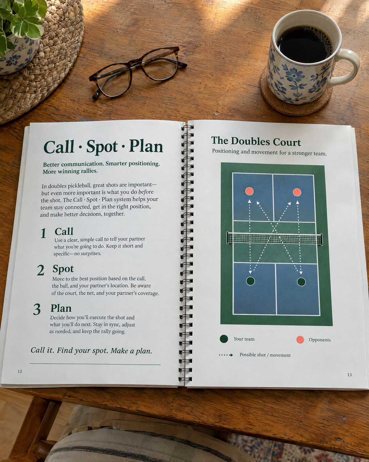 The Kitchen-First Playbook open on a kitchen table