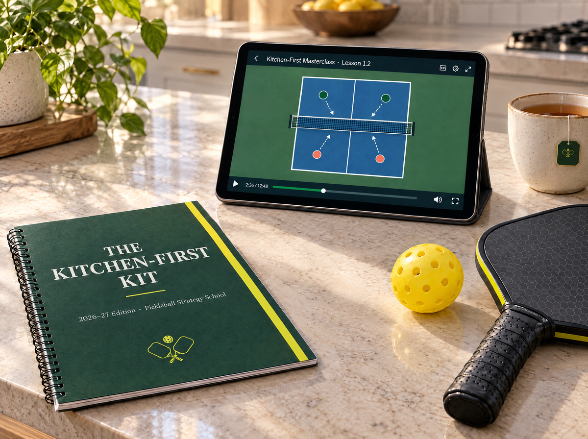 The Kitchen-First course on an iPad