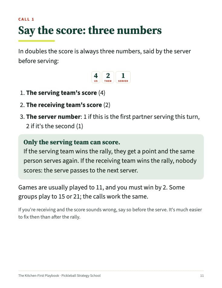 Playbook page